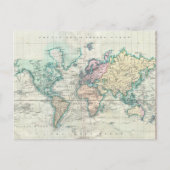 kaart van de wereld (1801) (Voorkant)