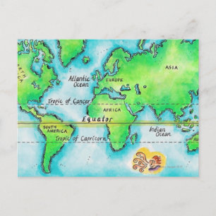 Kaart van de wereld 19