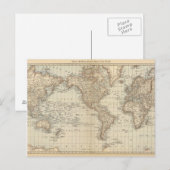 Kaart van de wereld 2 (Voorkant / Achterkant)