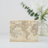 Kaart van de wereld 2 (Staand voorkant)