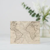 Kaart van de wereld 2 (Staand voorkant)