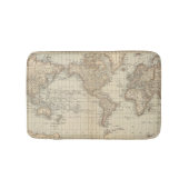 Kaart van de wereld 2 2 badmat (Voorkant)