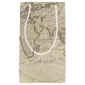 Kaart van de wereld 2 klein cadeauzakje (Voorkant)