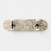 Kaart van de wereld 2 skateboard (Horizontaal)