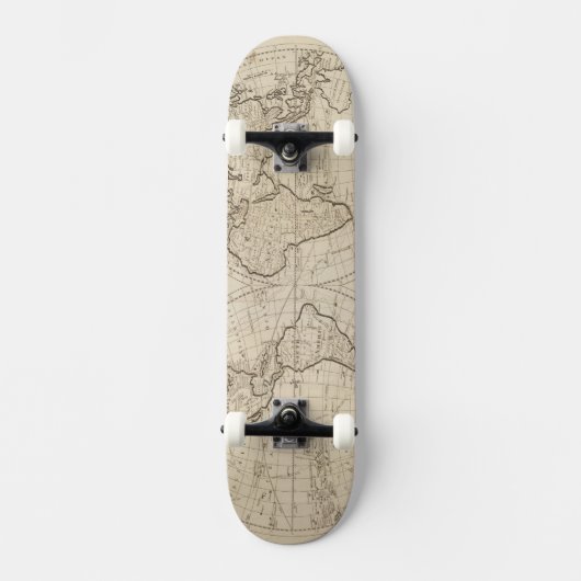 Kaart van de wereld 2 skateboard (Voorkant)