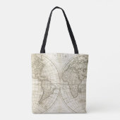 Kaart van de wereld 2 tote bag (Achterkant)