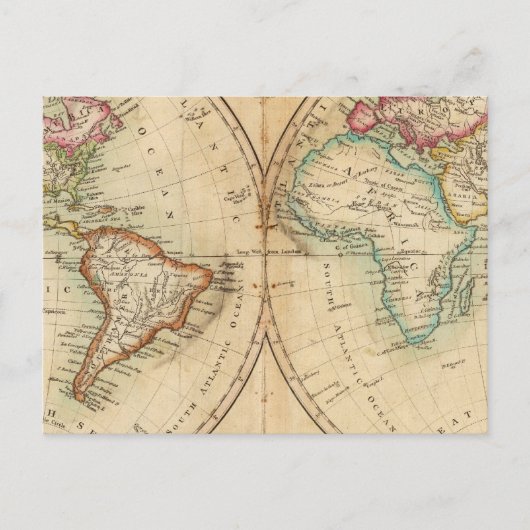 Kaart van de wereld 3 (Voorkant)