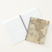 Kaart van de wereld 3 notitieboek (Binnen)