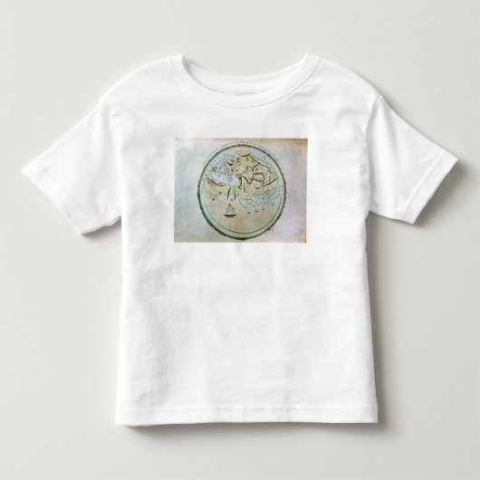 Kaart van de wereld kinder shirts (Voorkant)
