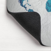 Kaart van de wereld muismat (Hoek)