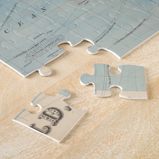 Kaart van de wereld op de prognose van Mercator Legpuzzel (Zijkant)