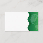 Kaart van de wereld | Talen van tolken Visitekaartje (Achterkant)