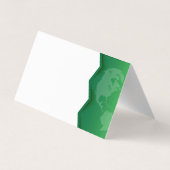 Kaart van de wereld | Talen van tolken Visitekaartje (Achterkant)