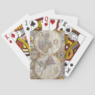 Kaart van de wereld vanaf 1626