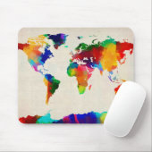 Kaart van de Wereldkaart van de Oude Muziek van he Muismat (Met muis)