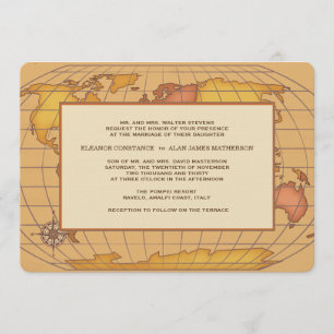 Kaart van de Werelduitnodiging