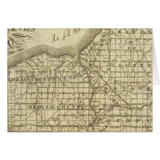 Kaart van de Westerne reserve (Voorkant Horizontaal)