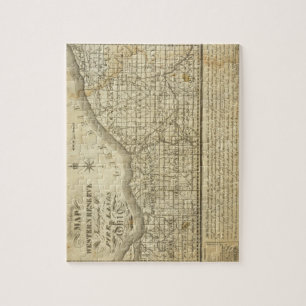 Kaart van de Westerne reserve Legpuzzel