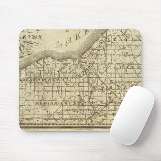 Kaart van de Westerne reserve Muismat (Met muis)