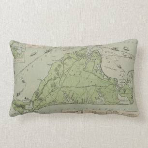 kaart van de wijngaard Marthas (1913) Kussen