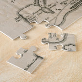  kaart van de wijngaard van Martha (1782) Legpuzzel (Zijkant)