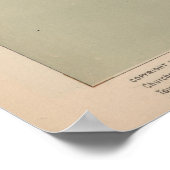  kaart van de wijngaard van Martha (1891) Poster (Hoek)