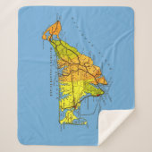 Kaart van de wijngaard van Martha Sherpa Deken (Voorkant)