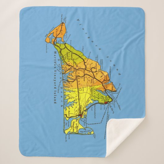 Kaart van de wijngaard van Martha Sherpa Deken (Voorkant)