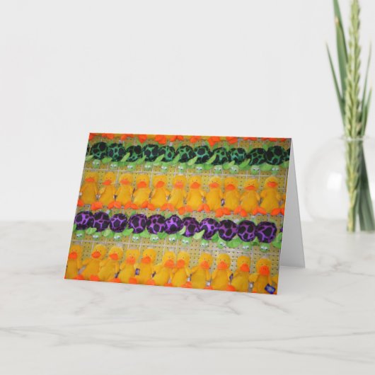 Kaart van de winnaars van de prijs voor speelgoed (Voorkant)