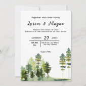 Kaart van de winterweddenschap van de bergen (Voorkant)