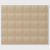 kaart van de witte bergen (1937) cadeaupapier (Vlak)