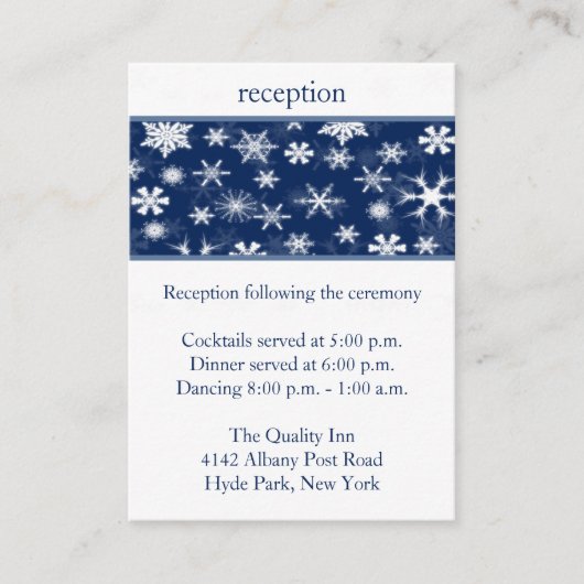 Kaart van de Zeemacht en witte sneeuwvlokken (Voorkant)