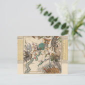 kaart van de zuidpool (Staand voorkant)