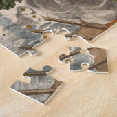  kaart van de zuidpool legpuzzel (Zijkant)