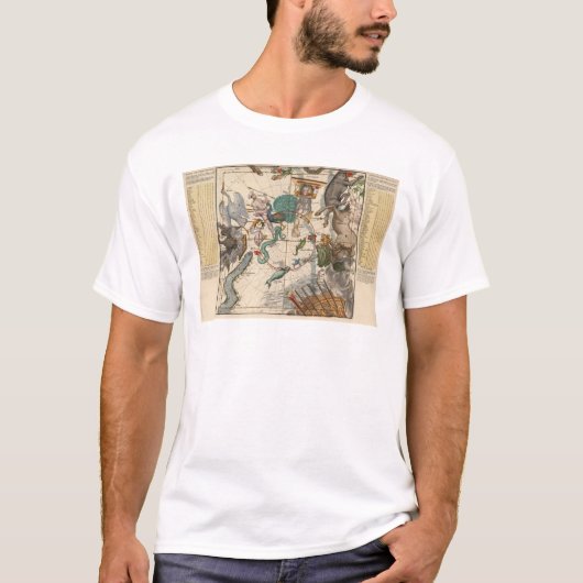  kaart van de zuidpool t-shirt (Voorkant)