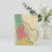 Kaart van Delaware (Staand voorkant)