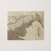  kaart van Delaware (1804) Legpuzzel (Horizontaal)