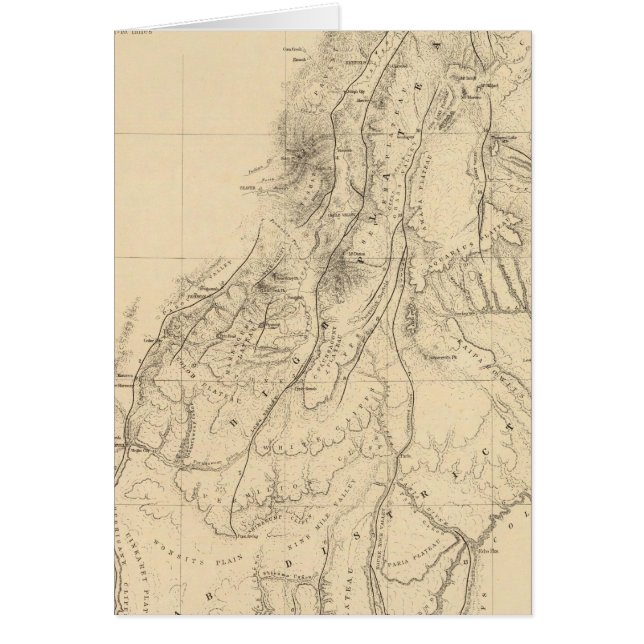 Kaart van delen van Utah (Voorkant)