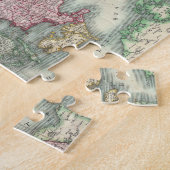 kaart van Denemarken (1801) Legpuzzel (Zijkant)