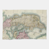  kaart van Denemarken (1801) Theedoek (Horizontaal)