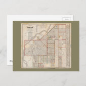 Kaart van Denver, Colorado (1871) (Voorkant / Achterkant)