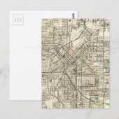  kaart van Denver Colorado (1920) (Voorkant / Achterkant)