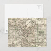  kaart van Denver Colorado (1920) (Voorkant / Achterkant)