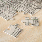 kaart van Denver Colorado (1920) Legpuzzel (Zijkant)