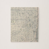  kaart van Detroit (1895) Legpuzzel (Verticaal)