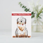 Kaart van Dirty Dog Valentijns (Staand voorkant)