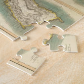  kaart van diverse eilanden in het Caribisch gebie Legpuzzel (Zijkant)