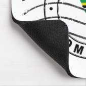 Kaart van Dominica, poststempel Muismat (Hoek)