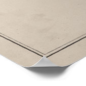  kaart van Dorchester MA (1884) Poster (Hoek)