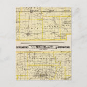 Kaart van Douglas County Map of Cumberland County (Voorkant)